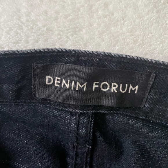 Denim Forum - Patti Mid Rise Straight 31L Jean - Picture 6 of 7